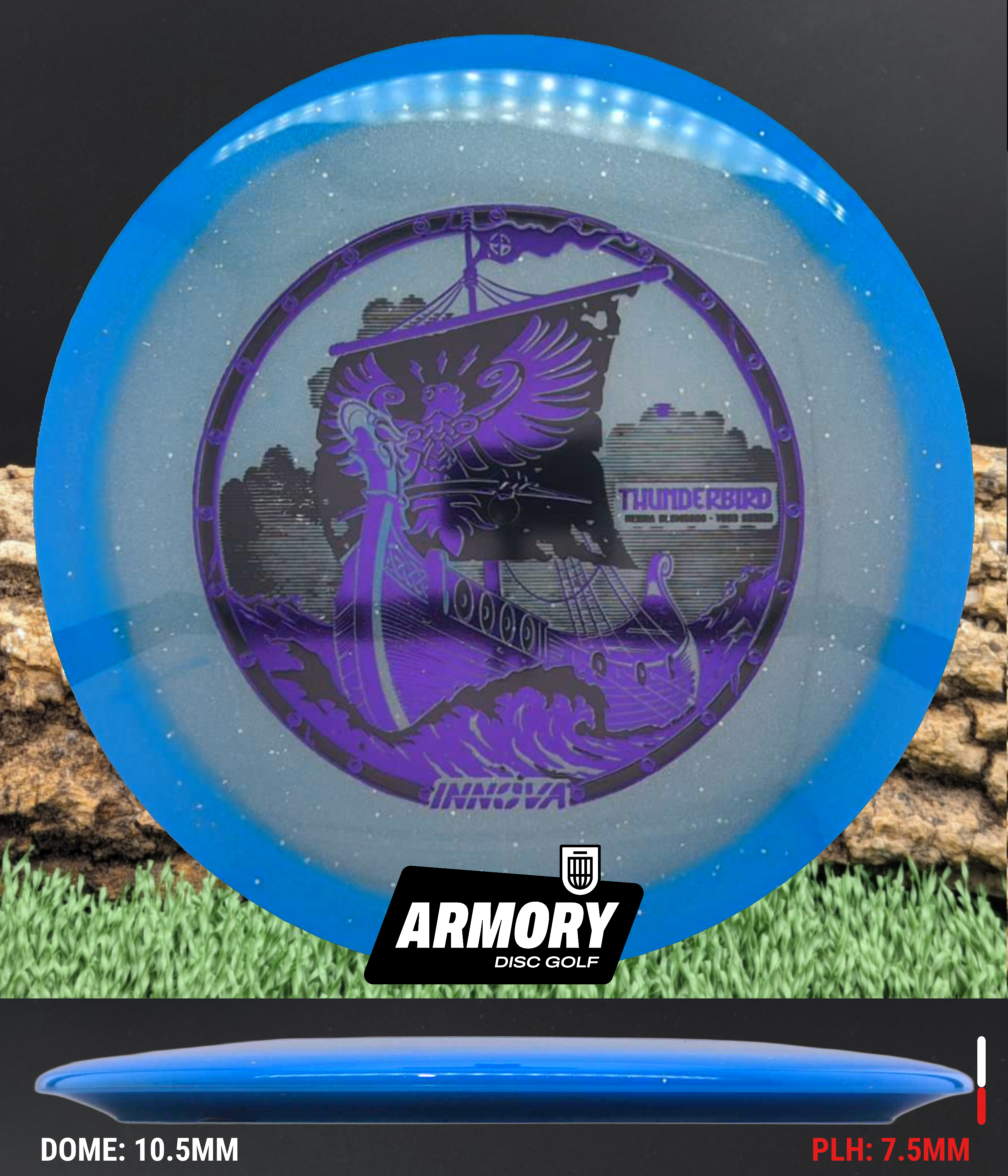 Innova Moondust Halo Champion Thunderbird – Armory Disc Golf Shop