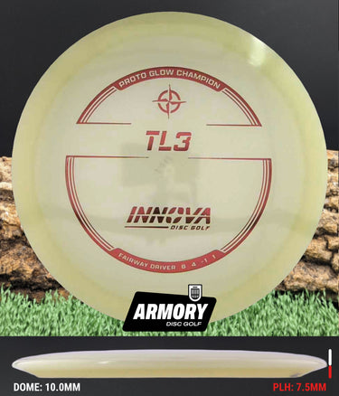 Innova TL3 Glow/Dark Red 174.5g