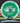 Innova Wraith Halo Star Emerald-White/Silver 167.8g