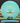 Kastaplast Gadd K1 pale teal/gold 178.9g