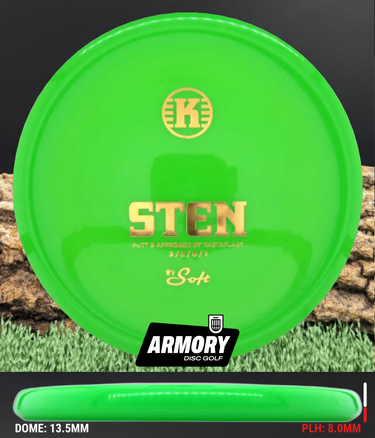 Kastaplast Sten K1 Soft lime/gold 174.2g
