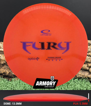 Latitude 64 Fury Opto Orange/Pruple 156g
