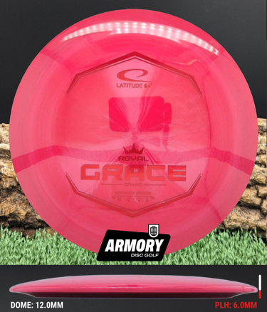 Latitude 64 Grace Redish-Pink Swirl/Red 175.1g