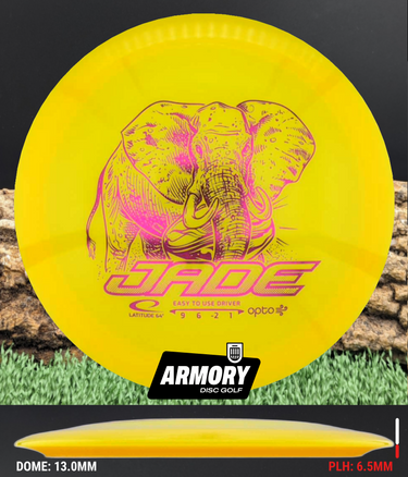 Latitude 64 Jade Yellow/Pink Steel 146g