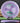 Latitude 64 Peak ROYAL Grand Purple White Swirl/Emerald 175.8g