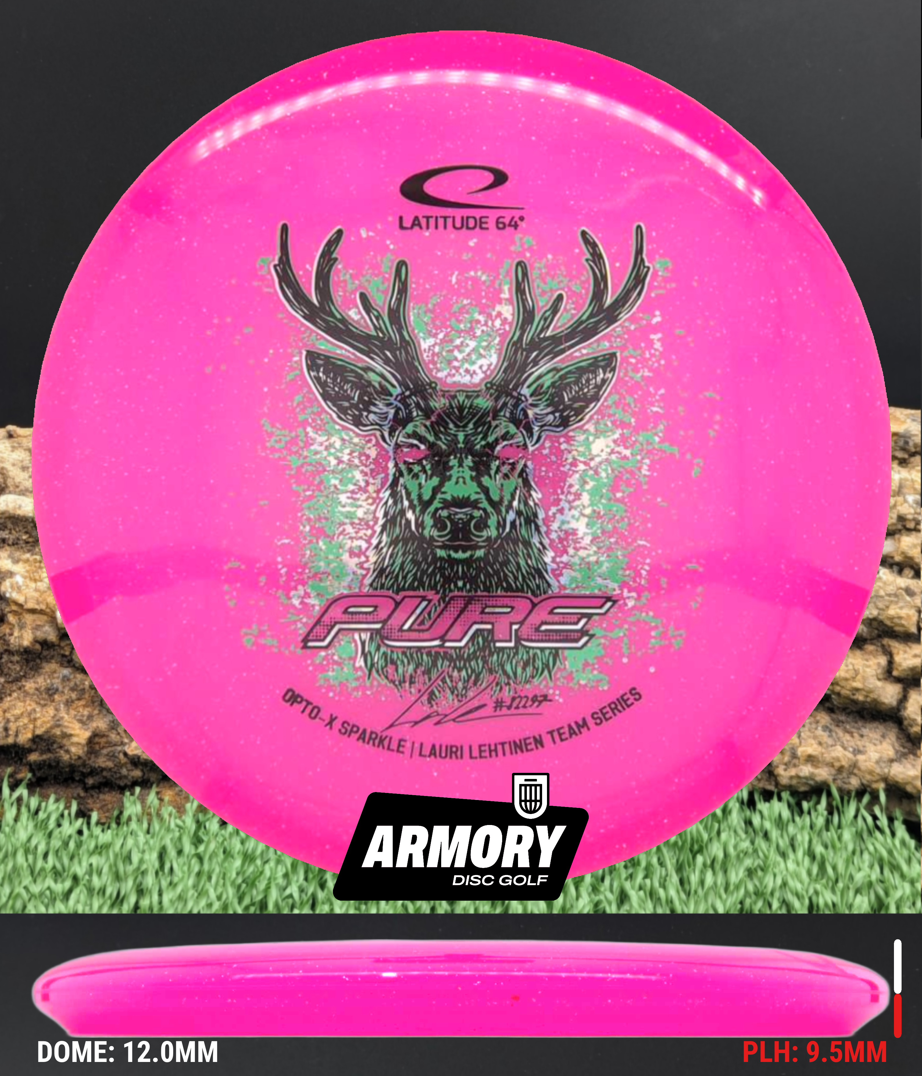 ラブラドライト　2370g Latitude 64 Opto-X Pure | Team Series – Armory Disc Golf Shop