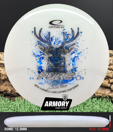 Latitude 64 Pure Opto white/blue camo-silver 176.5g