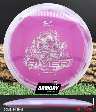 Latitude 64 Rive Opto Purple/White/Silver 174g