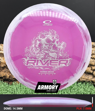 Latitude 64 Rive Opto Purple/White/Silver 174g