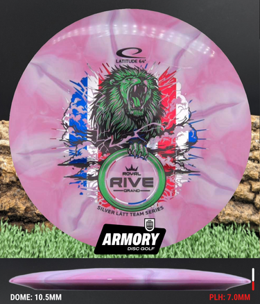 Latitude 64 Rive pink-white/green-American 173g