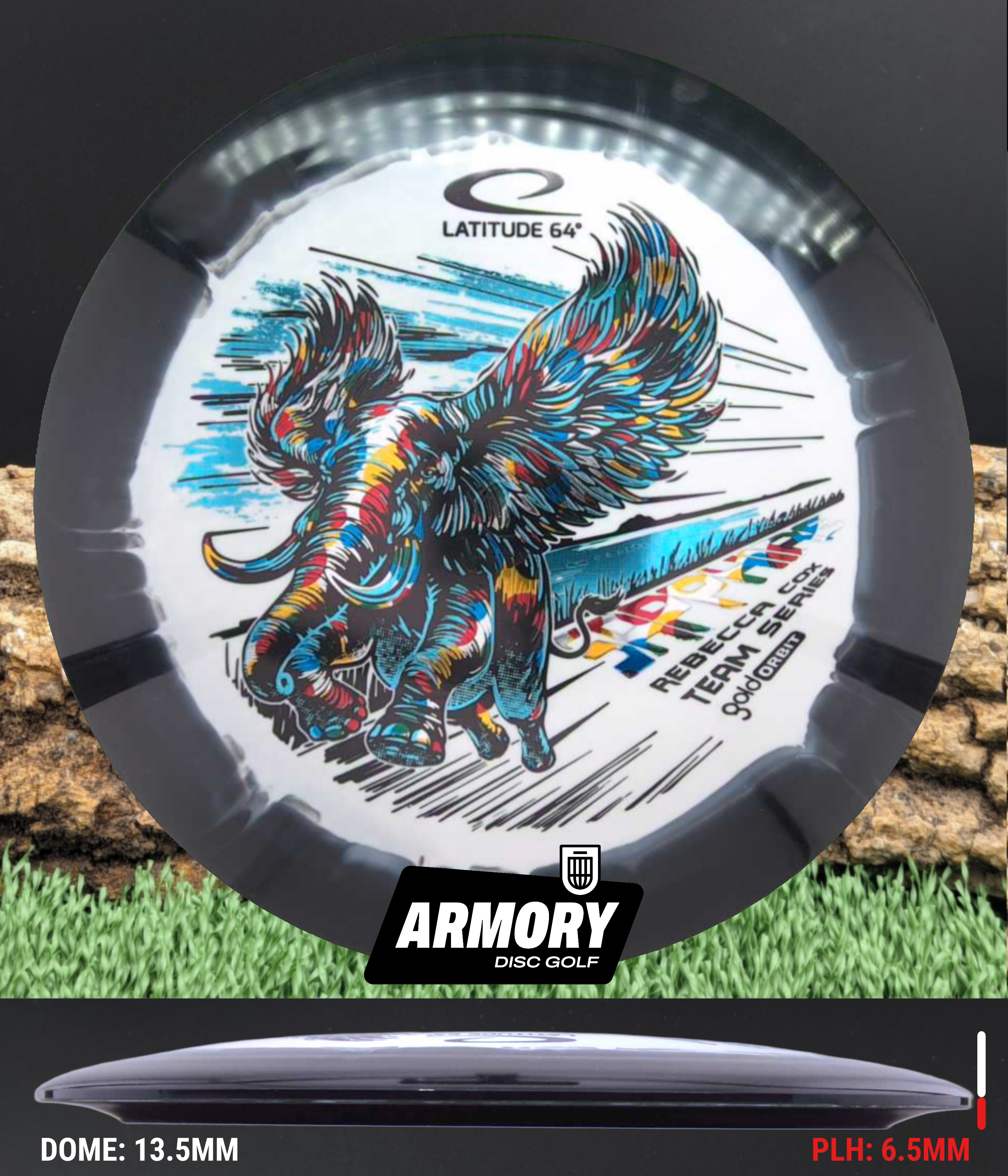 Latitude 64 Gold Orbit Sapphire - Rebecca Cox – Armory Disc Golf Shop