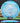 Meridian Discs Marbled Clarus Altitude Blue/Silver 174.2g