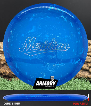 Meridian Discs Marbled Clarus Oasis Blue/White/Silver