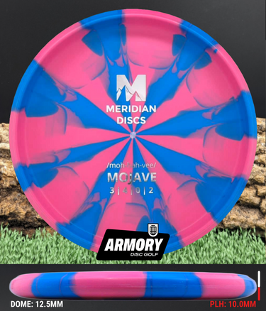Meridian Discs Mojave pink-blue/silver 173g