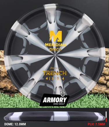 Meridian Discs Trench Black & White/Gold 173g