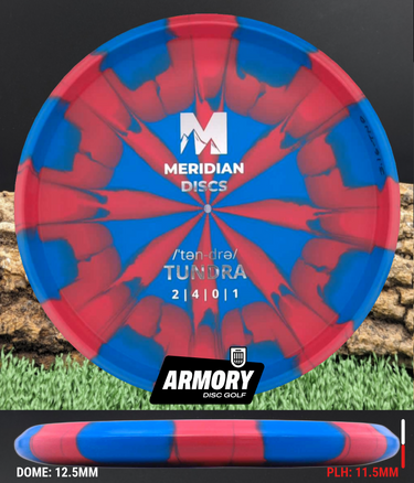 Meridian Discs Tundra red-blue/silver stamp 173g
