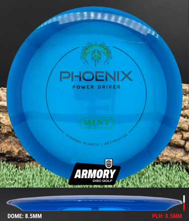 Mint Discs Phoenix Eternal blue/black-green shatter 165g