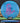 Mint Discs Salamander Sublime Blue/Magenta Shatter 176.1g