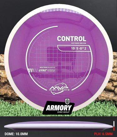 MVP Control Neutron Purple/Silver 173g