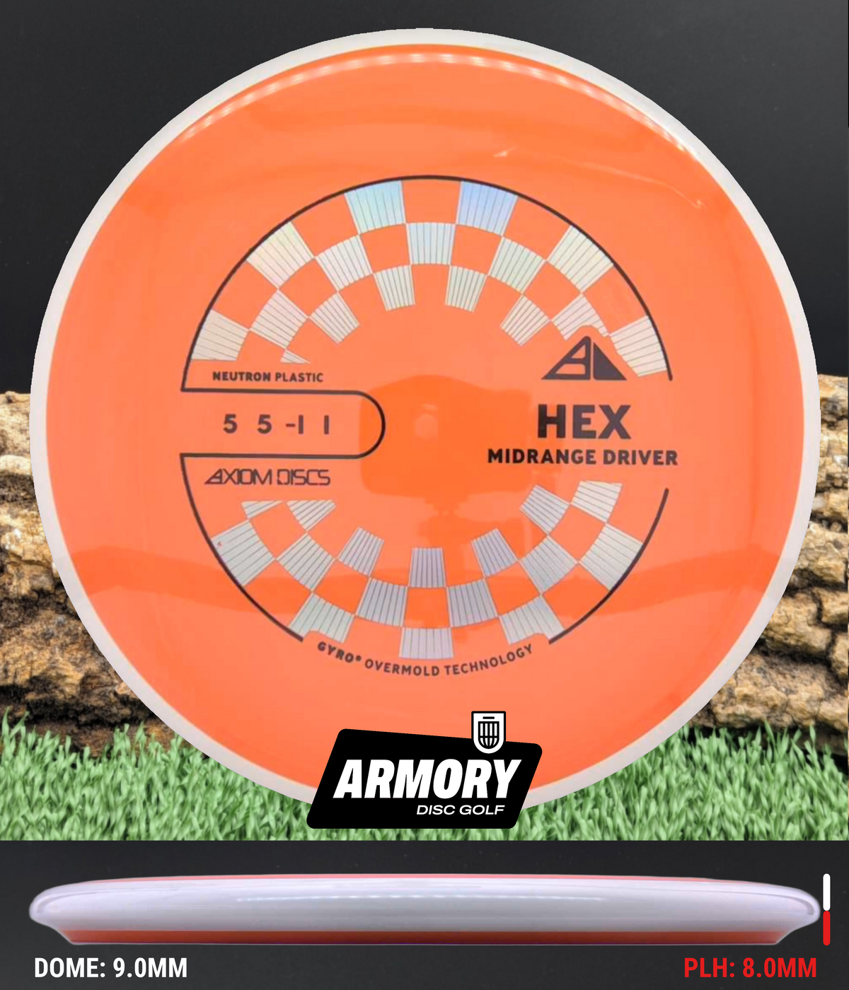 Axiom Hex Straight Midrange Discs