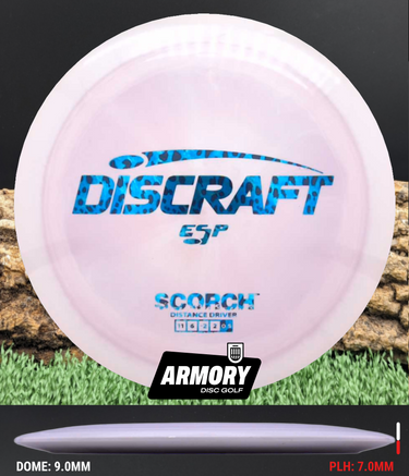 Discraft Scorch ESP Lilac/Blue Leopard 176.5g