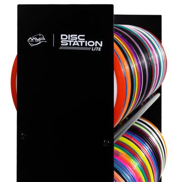 MVP Disc Station Lite — Compact All-Metal Disc Rack