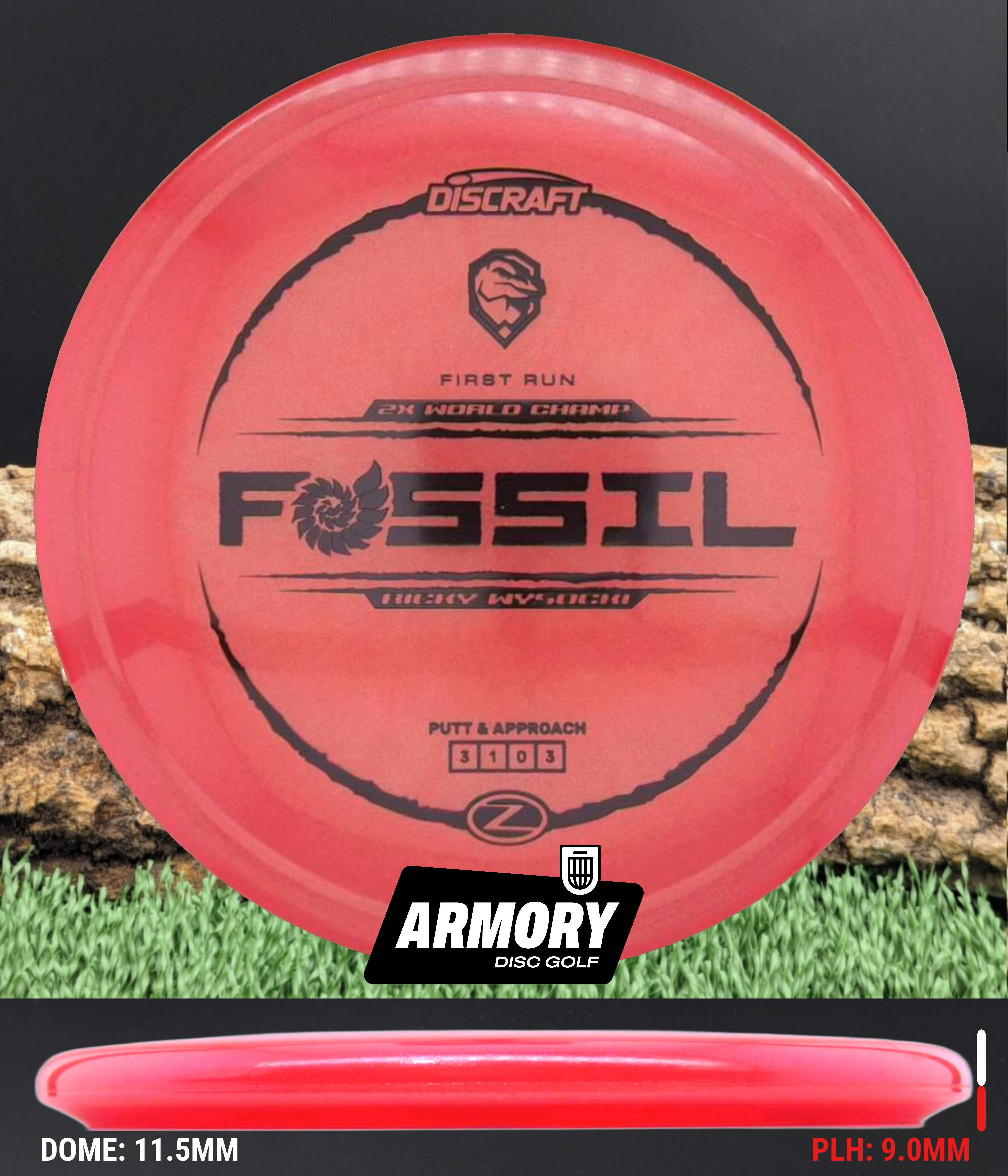 Discraft Z Colorshift Fossil - Ricky Wysocki Discraft Z Colorshift Fossil - Ricky Wysocki