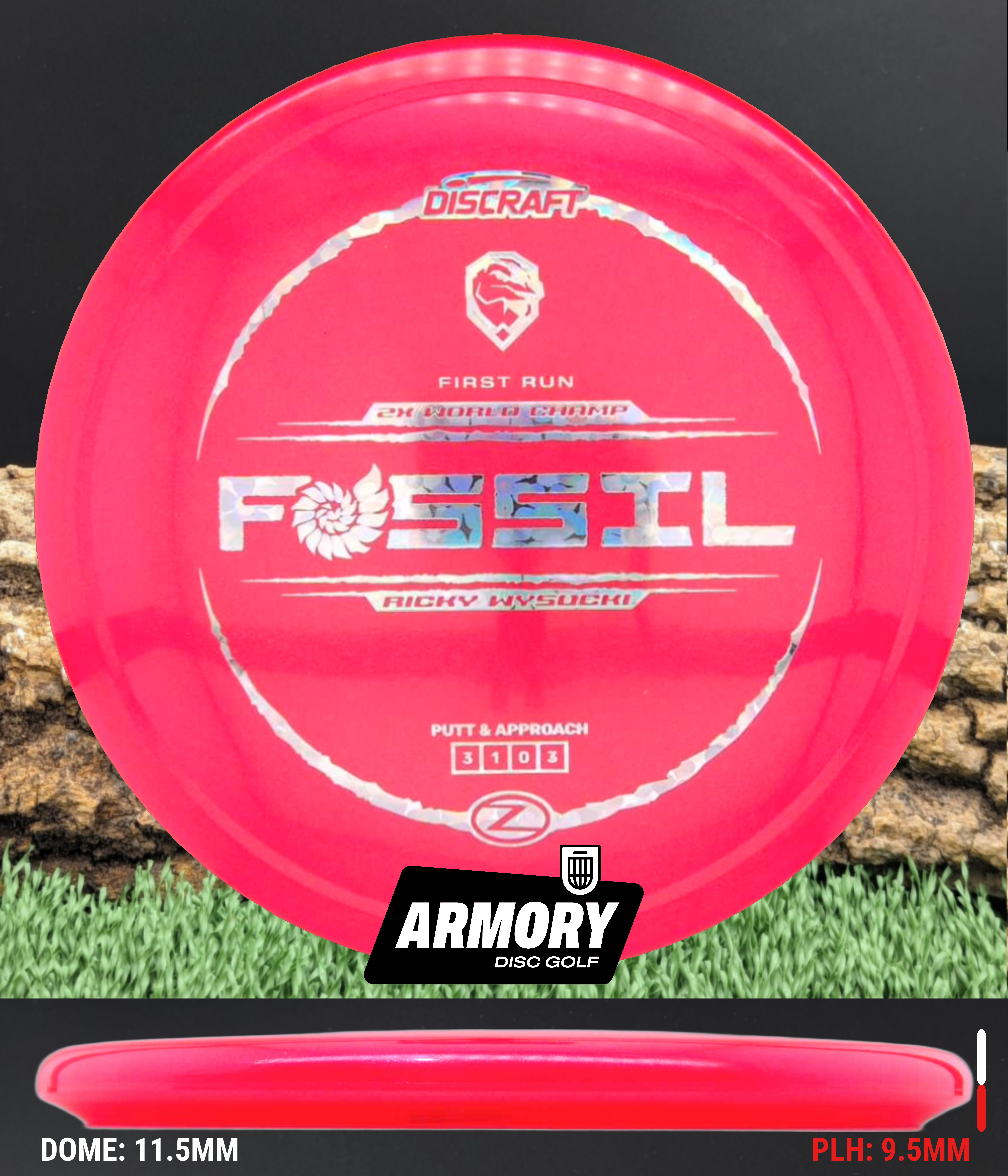 Discraft Z Colorshift Fossil - Ricky Wysocki Discraft Z Colorshift Fossil - Ricky Wysocki