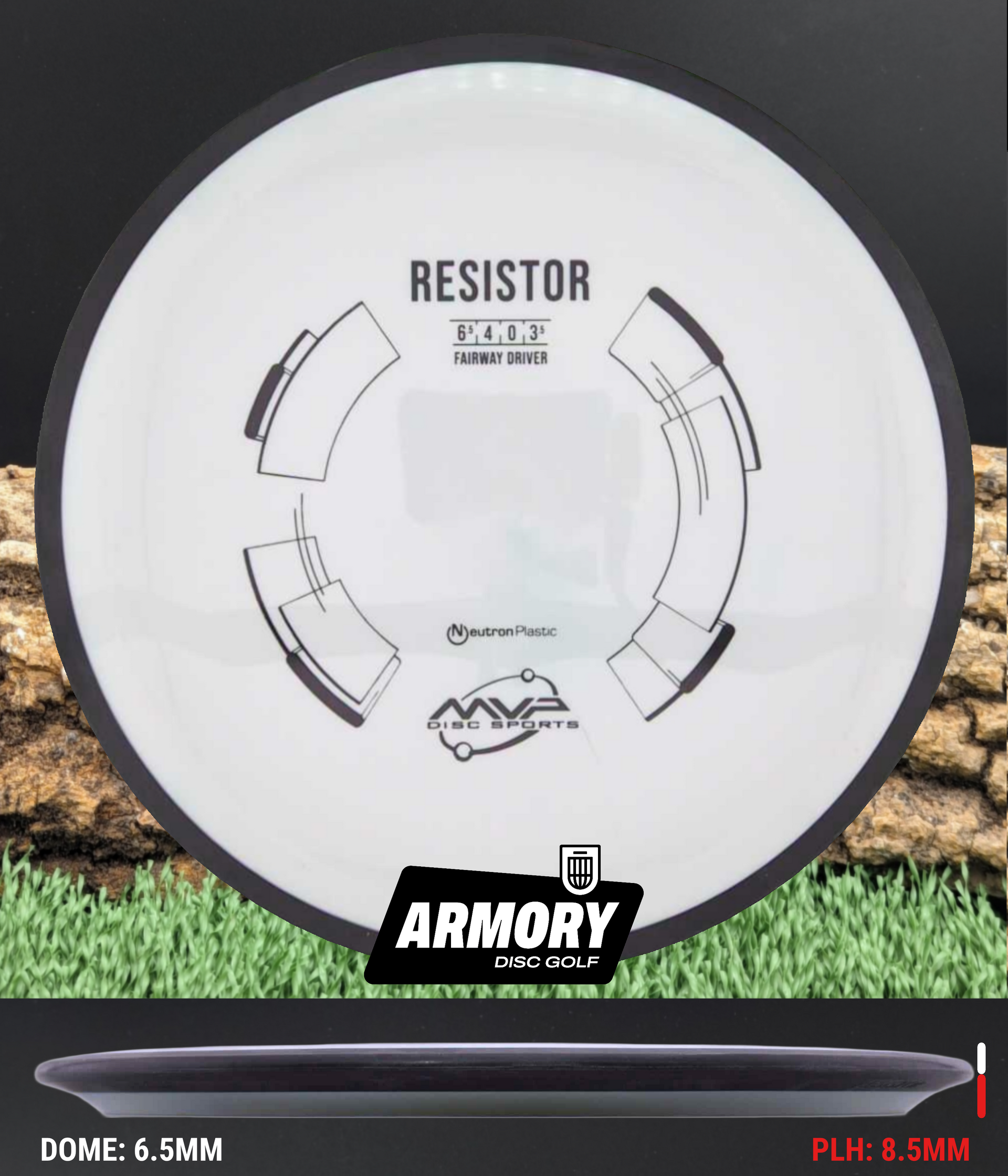 MVP Resistor – Overstable Fairway - GYRO – Armory Disc Golf Shop