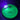 A Meridian Discs Current disc golf disc in glowing neon green under Rechargable UV light, with a purple and white LED light reflecting off its top surface. 