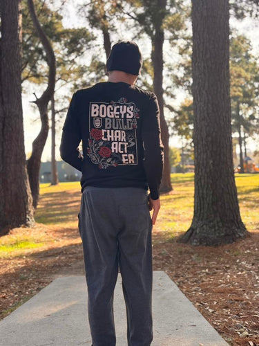 Bogeys Build Character Disc Golf Long Sleeve Shirt