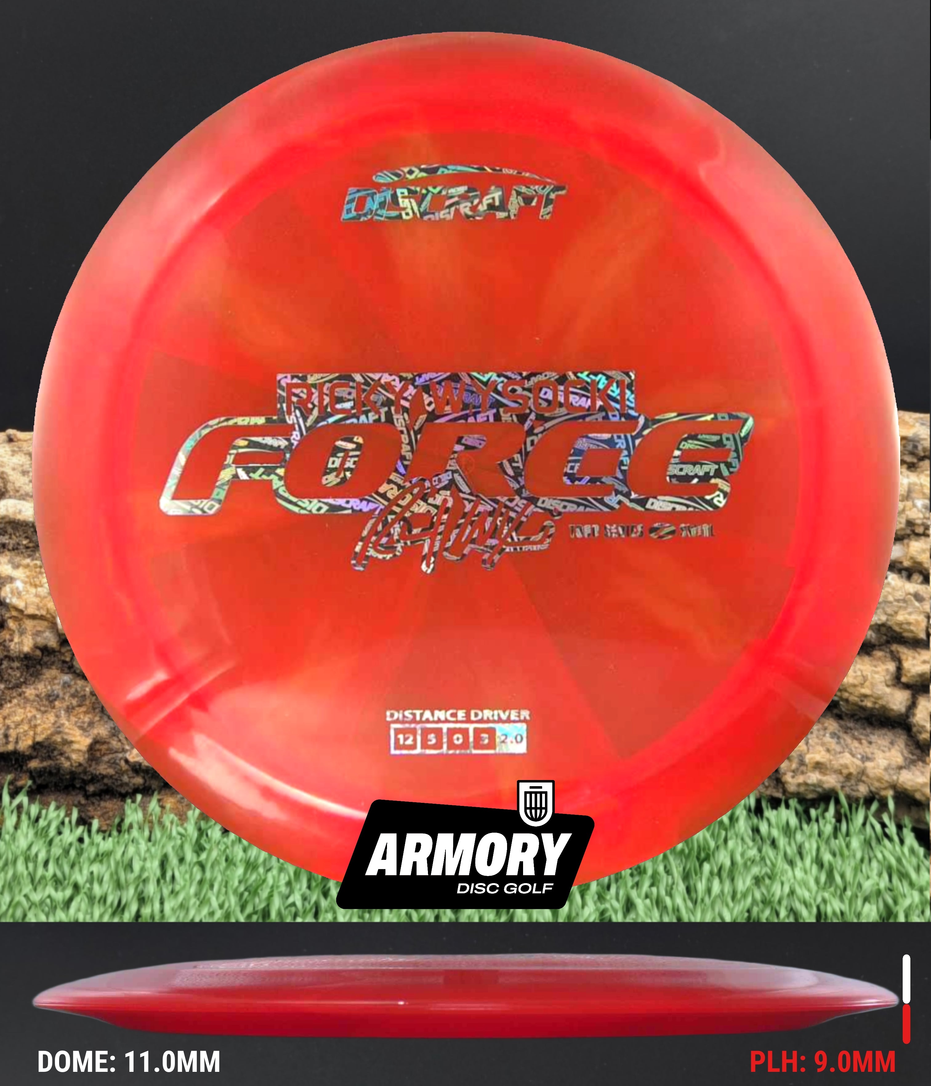 INSTANT RADIO 2025 TOUR バッグ 2025 Discraft Tour Series: Ricky Wysocki – Force – Armory