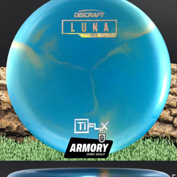 Discraft Luna + 2025 Ledgestone Paul McBeth TI Swirl FLX