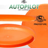 Orange disc golf discs with 'Autopilot' and 'Streamline Discs' branding on a white background.