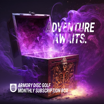 Armory Disc Golf Monthly Subscription Box