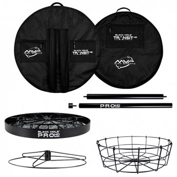 MVP Discs Black Hole Pro HD Basket with Transit Bag