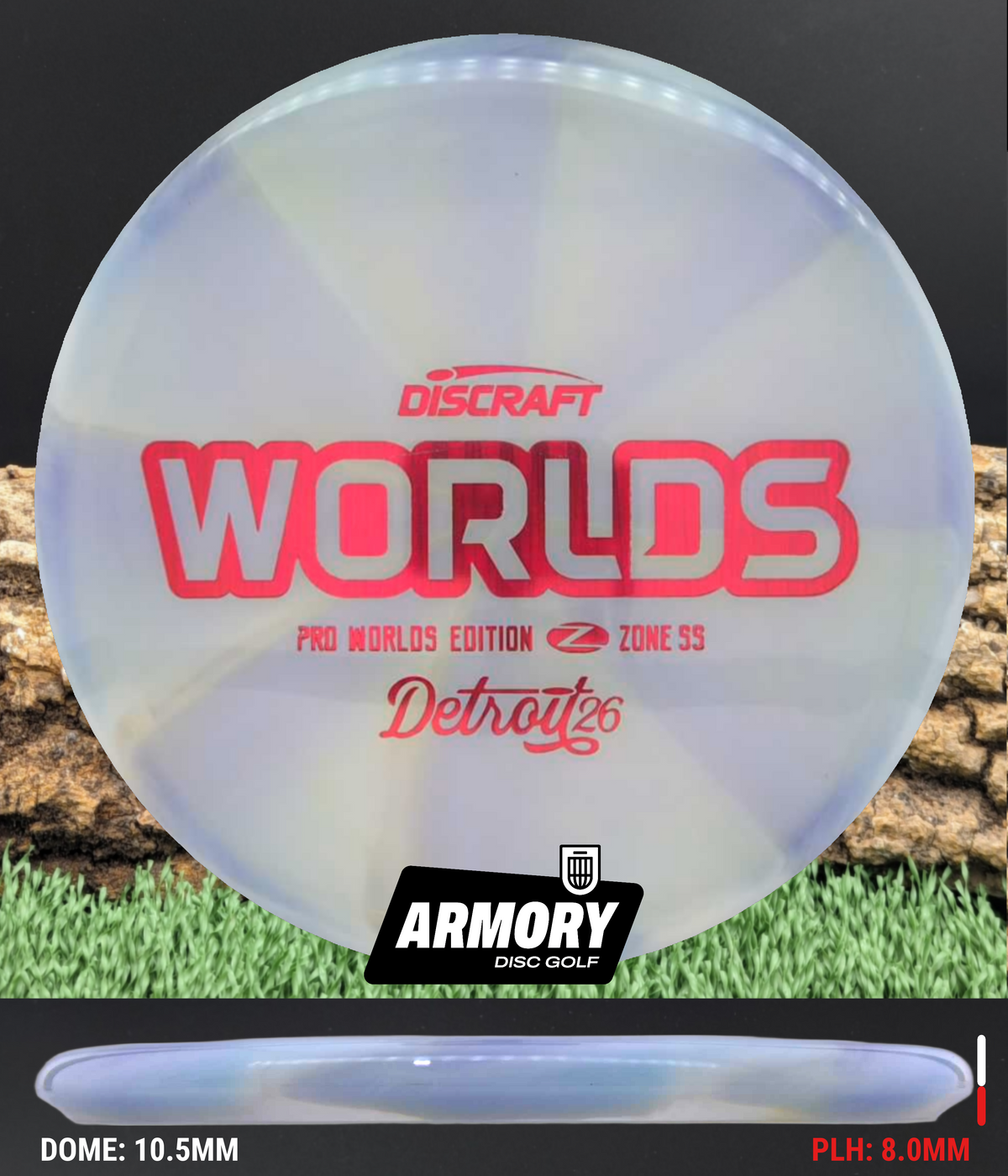 Discraft Zone SS Z Swirl Worlds Tour Series