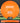Armory Disc Golf Shop Used Disc Golf Discs Champion Rhyno 7/10 Orange/Silver Money 174.4g