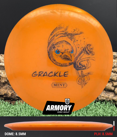 Armory Disc Golf Shop Used Disc Golf Discs Mint Discs Grackle orange/black 8/10 174g