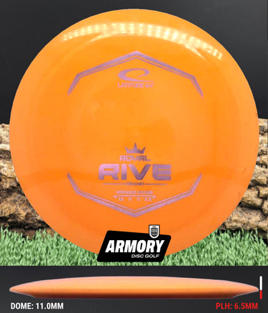 Armory Disc Golf Shop Used Disc Golf Discs Royal Rive 8/10 Orange/Purple 175g