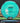Axiom Bokeh Neutron Turquoise/Midnight Blue 174.5g