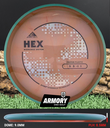 Axiom Hex Proton Burnt Sienna/Teal 176g