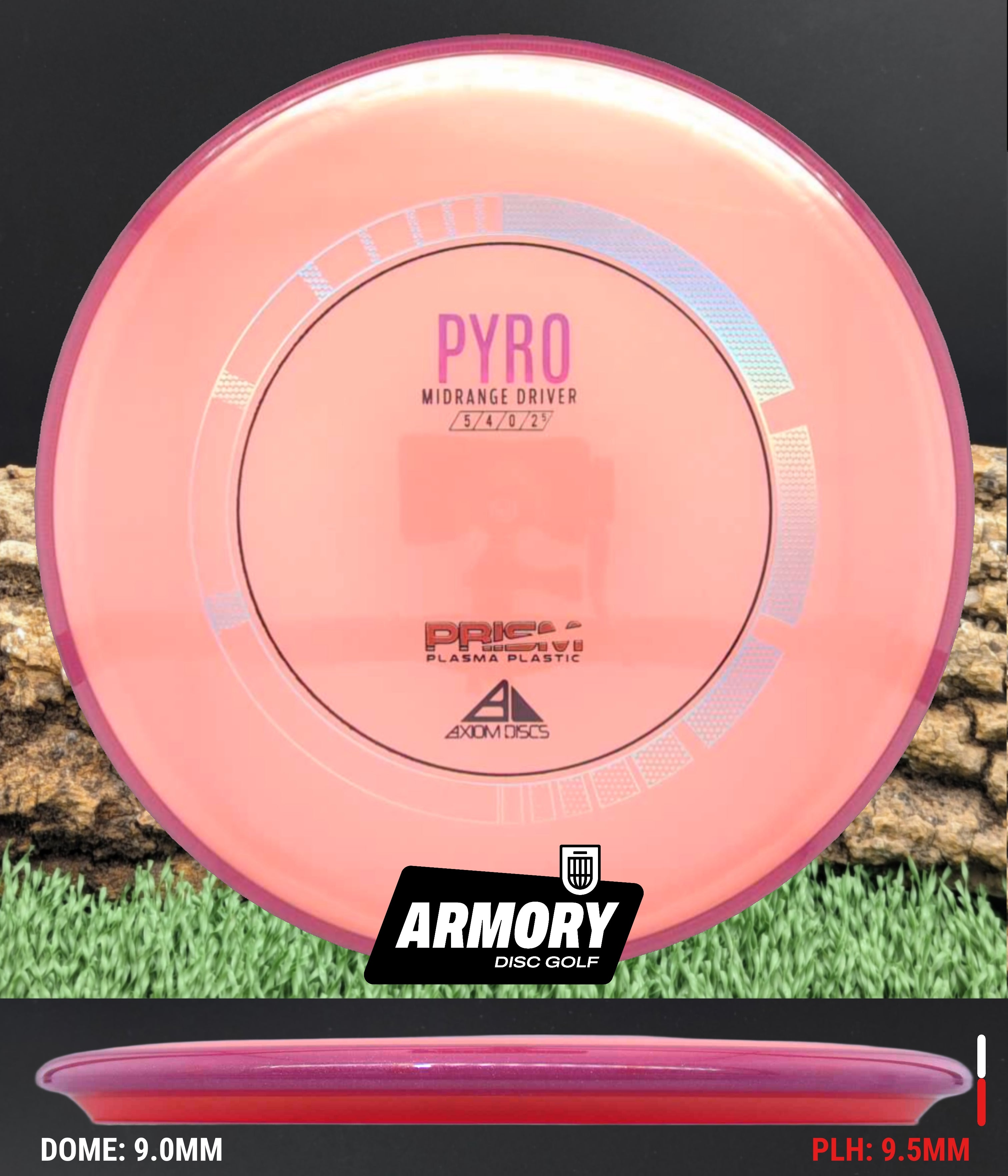 Axiom Pyro – Prism Plasma Overstable Midrange – Armory Disc Golf Shop