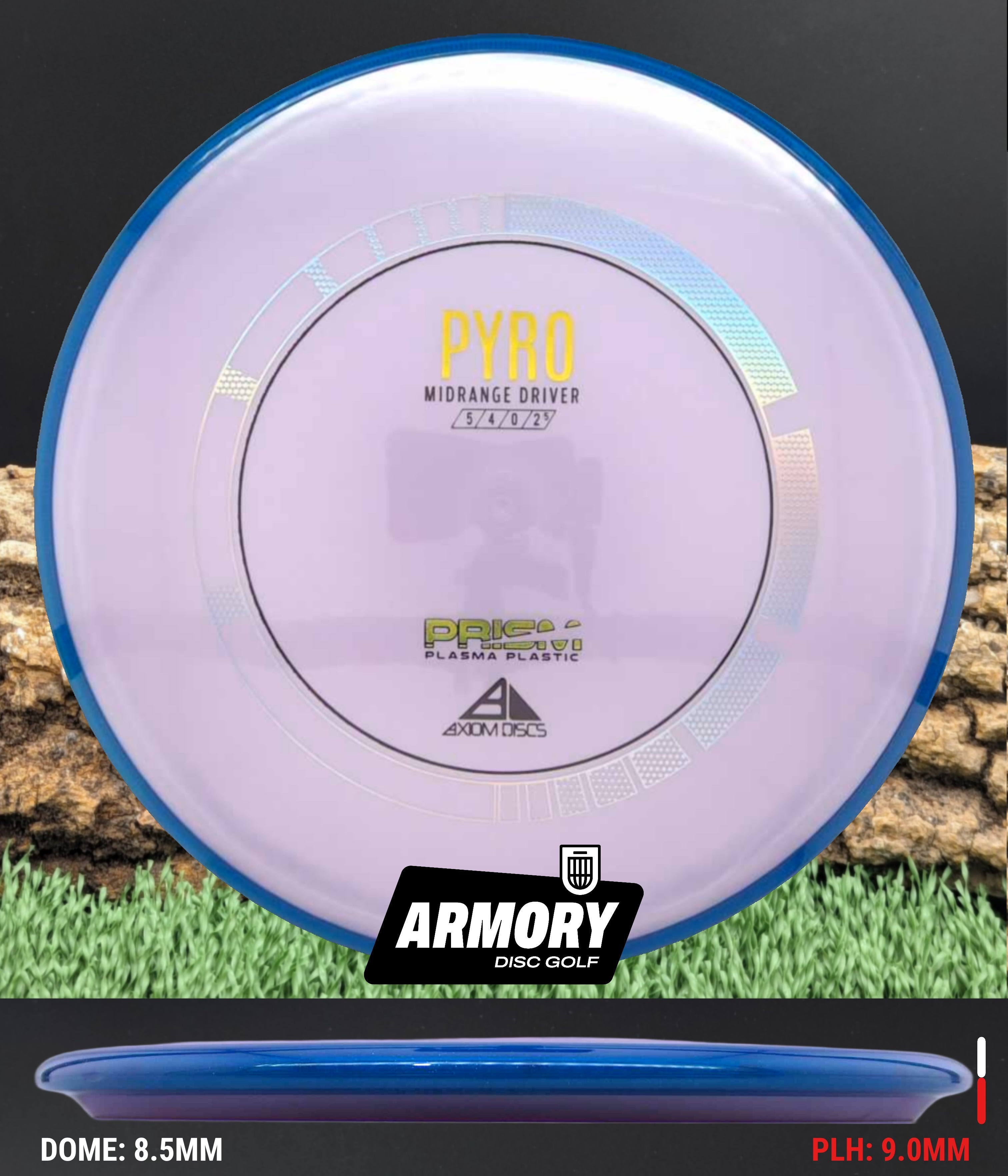 Axiom Pyro – Prism Plasma Overstable Midrange – Armory Disc Golf Shop
