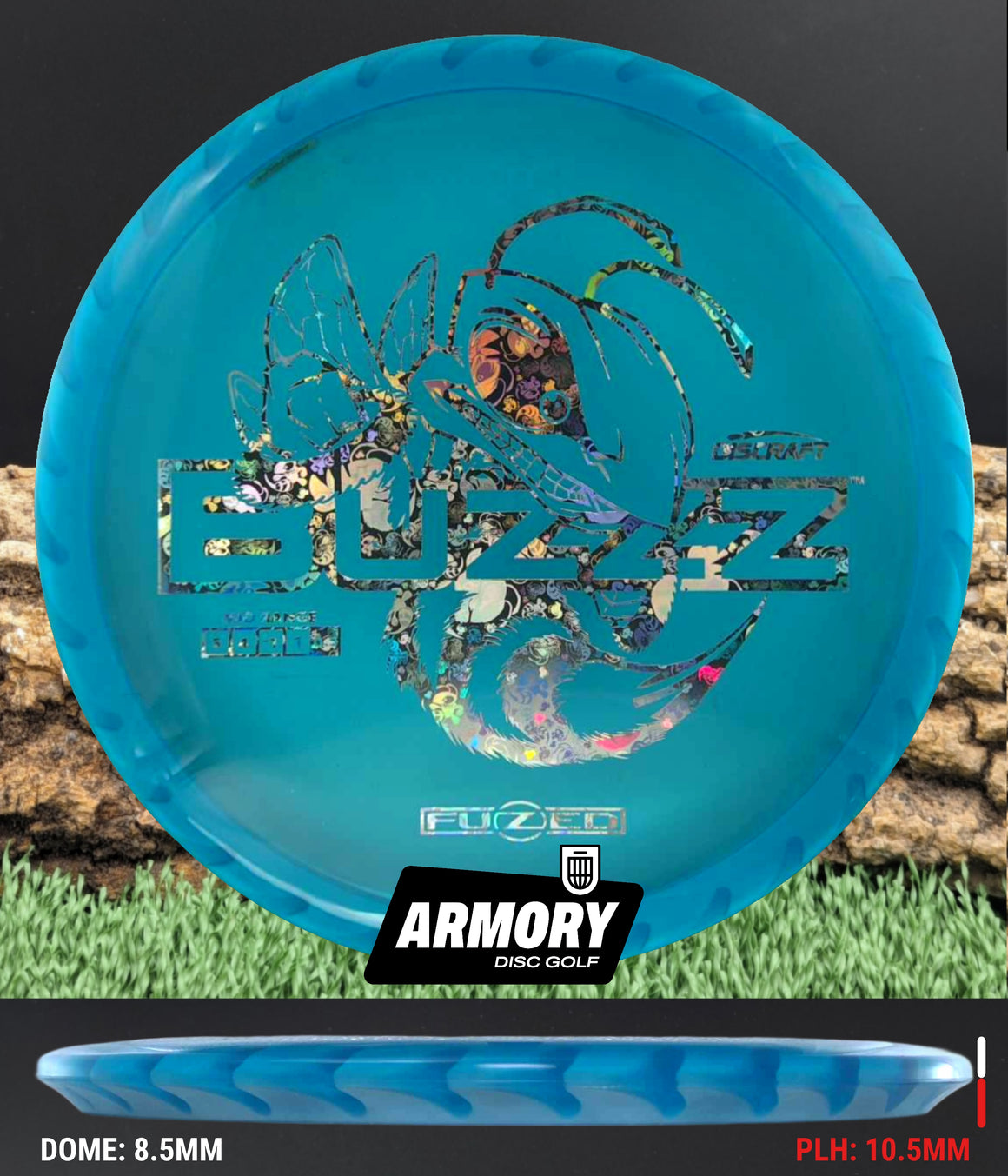 Discraft Fuzed Buzzz Saw Pattern - Powergrip - melko hyvä frisbeegolfkauppa Discraft Fuzed Buzzz Saw Pattern - Powergrip - melko hyvä frisbeegolfkauppa