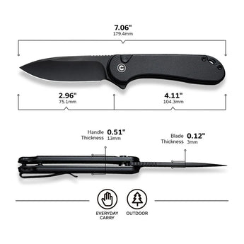 CIVIVI Button Lock Elementum II