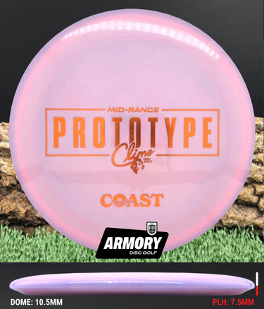 Climo Disc Golf Coast Prototype Pink/Orange 169.2g