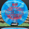 DGA Hypercane Tour Series Swirl blue/red carbon fiber 176.7g