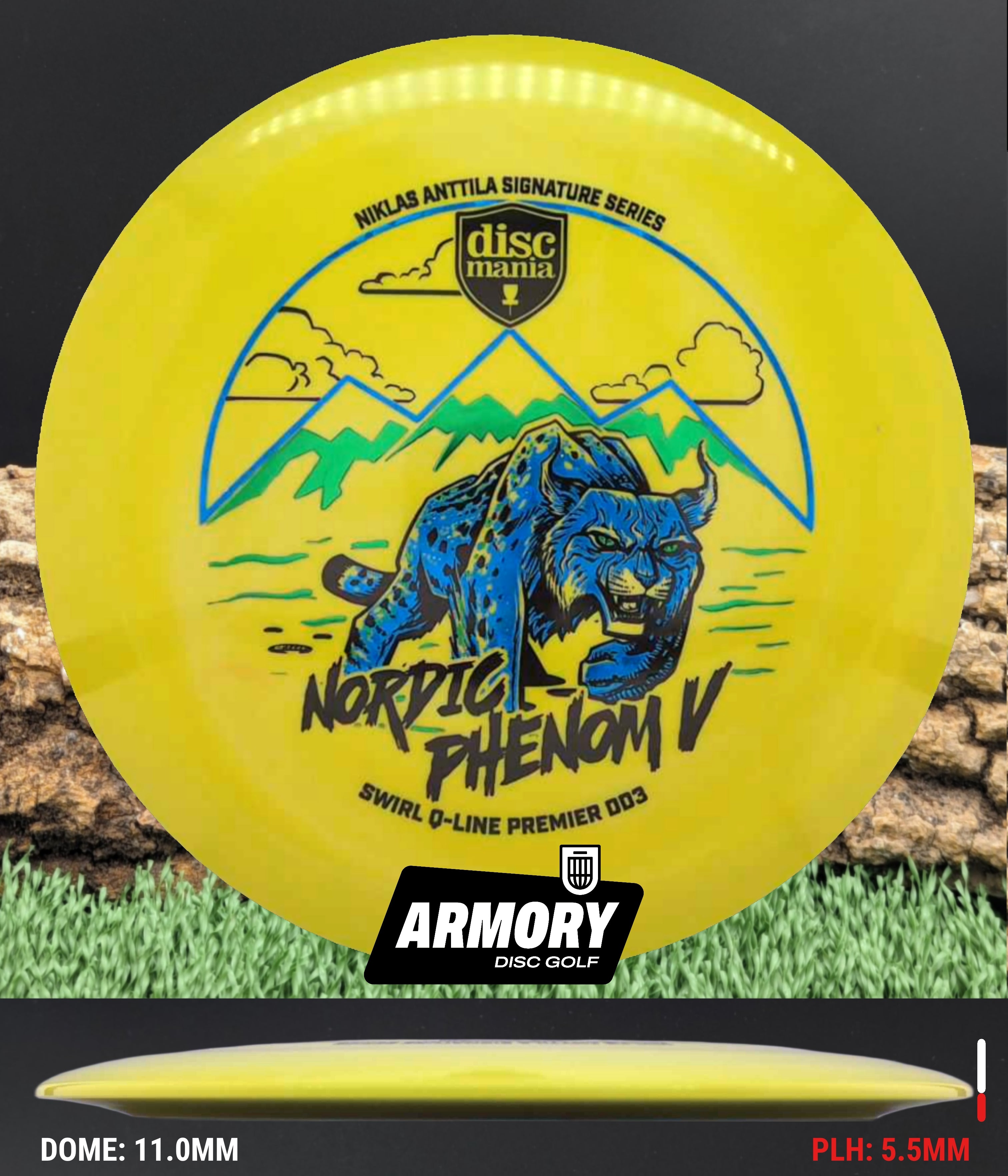 Discmania Nordic Phenom 5 Swirl Q-Line Premier DD3 | Pick Your
