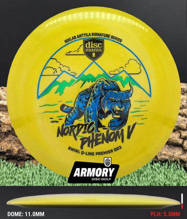 Discmania DD ESP Lemon/Blue/Green 176.1g